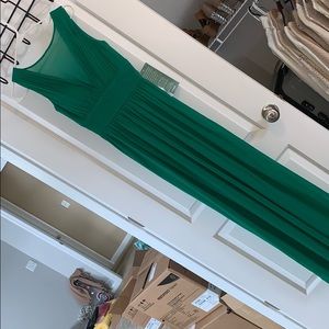 EMERALD GREEN LONG/MAXI DRESS
